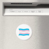 Transgender-Pride-Flag-Magnet Magnet (In Situ (Geschirrspüler))