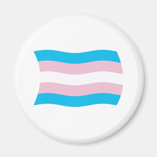 Transgender-Pride-Flag-Magnet Magnet (Vorne)