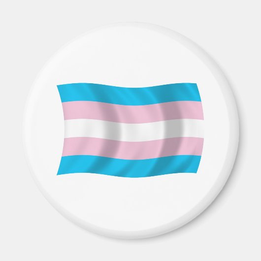 Transgender-Pride-Flag-Magnet Magnet (Vorne)