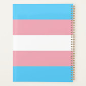Transgender Pride Flag modern Planer (Rückseite)