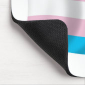 Transgender Pride Flag Mousepad (Ecke)