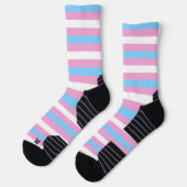 Transgender PRIDE Flag Socken (Links)