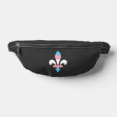 Transgender pride fleur-de-lis bauchtasche (Ablage )