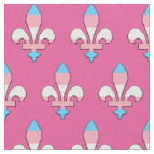 Transgender pride fleur-de-lis stoff (Nahaufnahme)