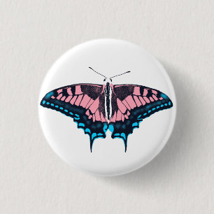 Transgender-Pride-Frack-Butterfly Button