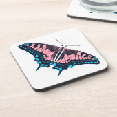 Transgender-Pride-Frack-Butterfly Getränkeuntersetzer (Linke Seite)
