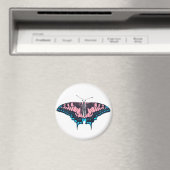 Transgender-Pride-Frack-Butterfly Magnet (In Situ (Geschirrspüler))