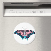 Transgender-Pride-Frack-Butterfly Magnet (In Situ (Geschirrspüler))
