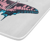 Transgender-Pride-Frack-Butterfly Schneidebrett (Ecke)