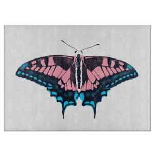 Transgender-Pride-Frack-Butterfly Schneidebrett