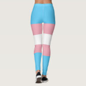 Transgender Pride Leggings (Rückseite)