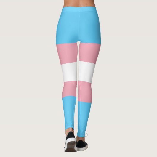 Transgender Pride Leggings (Rückseite)