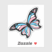 Transgender Pride LGBTIQ transformieren Aufkleber (Blatt)