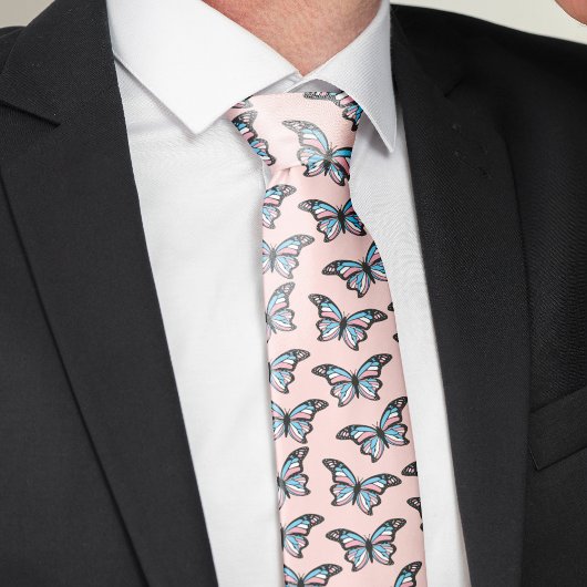 Transgender Pride LGBTIQ transformieren Krawatte