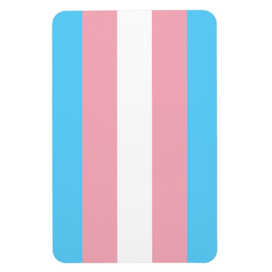 Transgender Pride Magnet (Vertikal)