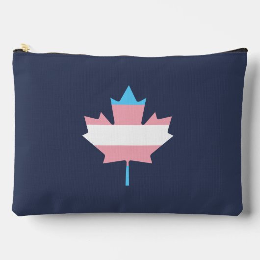 Transgender pride maple leaf  zubehörtasche (Vorderseite)