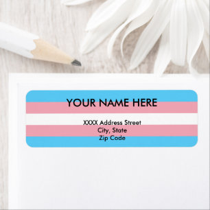 Transgender-Pride-Markierung