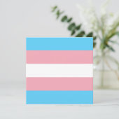 Transgender-Pride-Markierung (Stehend Vorderseite)