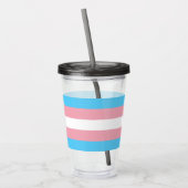 Transgender-Pride-Markierung Acryltrinkbecher (Links)