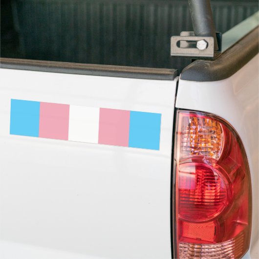 Transgender-Pride-Markierung Autoaufkleber (Auf Lkw)