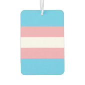 Transgender-Pride-Markierung Autolufterfrischer (Rückseite)