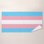 Transgender-Pride-Markierung Badehandtuch (Badehandtuch)