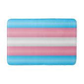 Transgender-Pride-Markierung Badematte (Vorderseite)