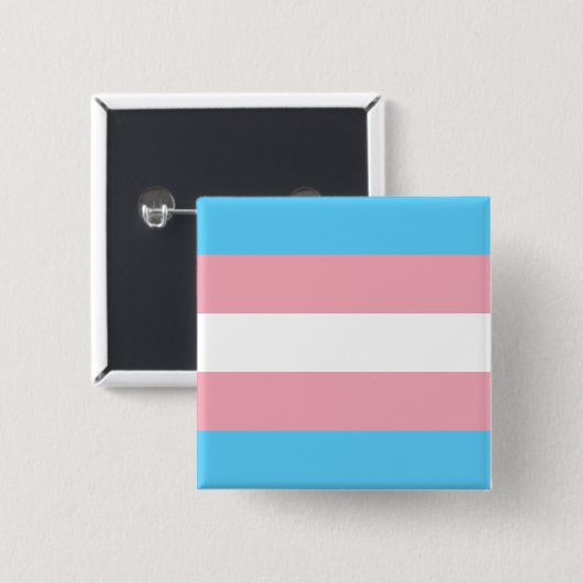 Transgender-Pride-Markierung Button (Vorne & Hinten)