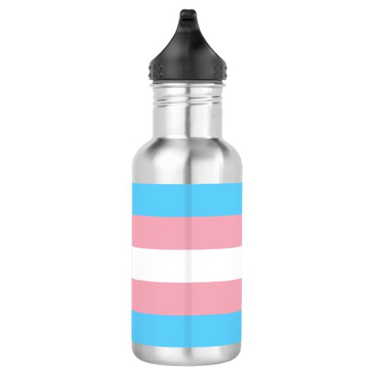 Transgender-Pride-Markierung Edelstahlflasche (Rechts)