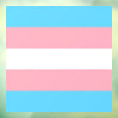 Transgender-Pride-Markierung Fensteraufkleber (Blatt 3)