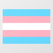 Transgender-Pride-Markierung Fensteraufkleber (Blatt)