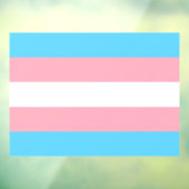 Transgender-Pride-Markierung Fensteraufkleber (Blatt 3)