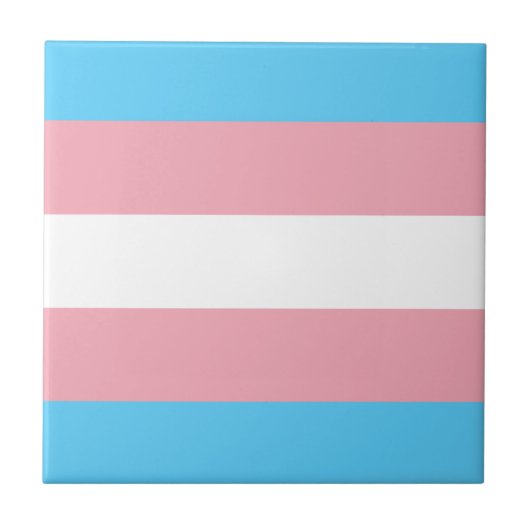 Transgender-Pride-Markierung Fliese (Vorderseite)