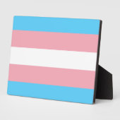 Transgender-Pride-Markierung Fotoplatte (Seite)