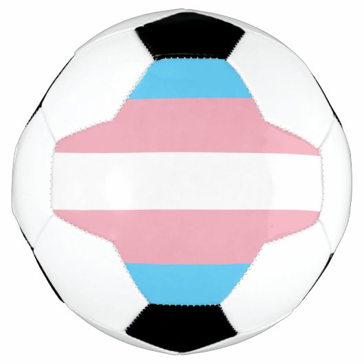 Transgender-Pride-Markierung Fußball (Vorderseite)
