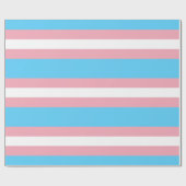Transgender-Pride-Markierung Geschenkpapier (Flach)