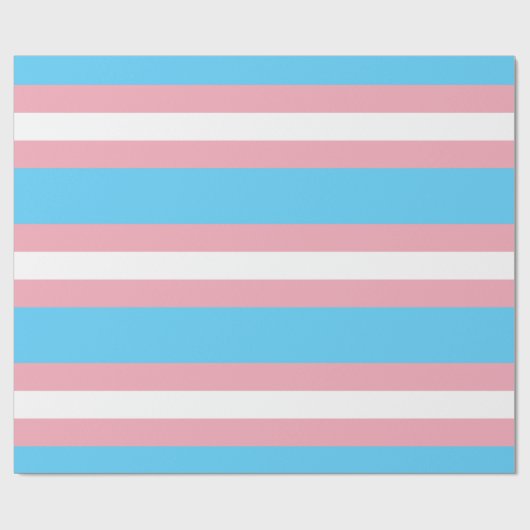 Transgender-Pride-Markierung Geschenkpapier (Flach)