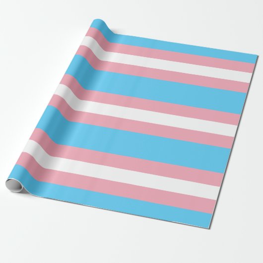 Transgender-Pride-Markierung Geschenkpapier (Ungerollt)