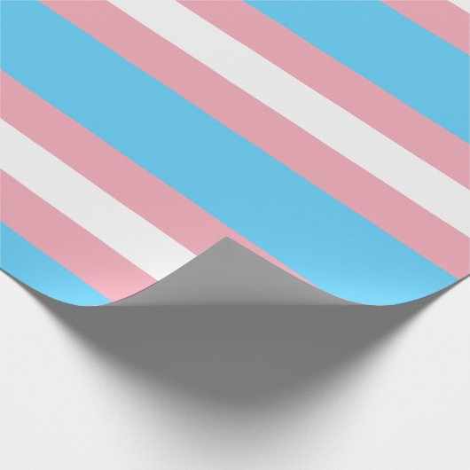 Transgender-Pride-Markierung Geschenkpapier (Ecke)
