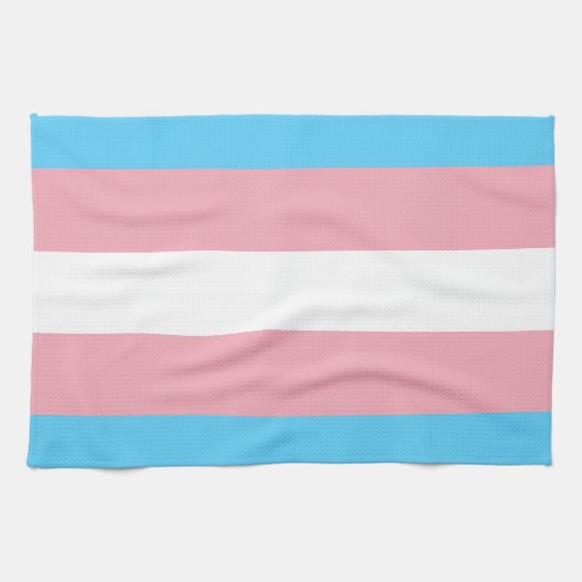 Transgender-Pride-Markierung Geschirrtuch (Horizontal)