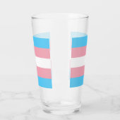 Transgender-Pride-Markierung Glas (Links)