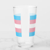 Transgender-Pride-Markierung Glas (Rechts)
