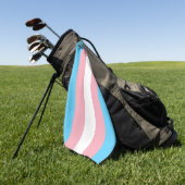 Transgender-Pride-Markierung Golfhandtuch (Gras)