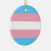 Transgender-Pride-Markierung Keramik Ornament (Rechts)