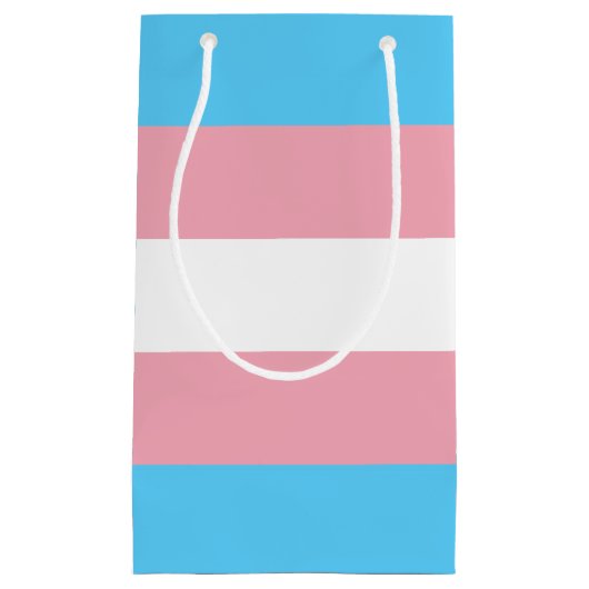 Transgender-Pride-Markierung Kleine Geschenktüte (Vorderseite)