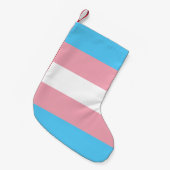 Transgender-Pride-Markierung Kleiner Weihnachtsstrumpf (Vorderansicht (hängend))