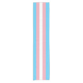 Transgender-Pride-Markierung Kurzer Tischläufer (Vorderseite)