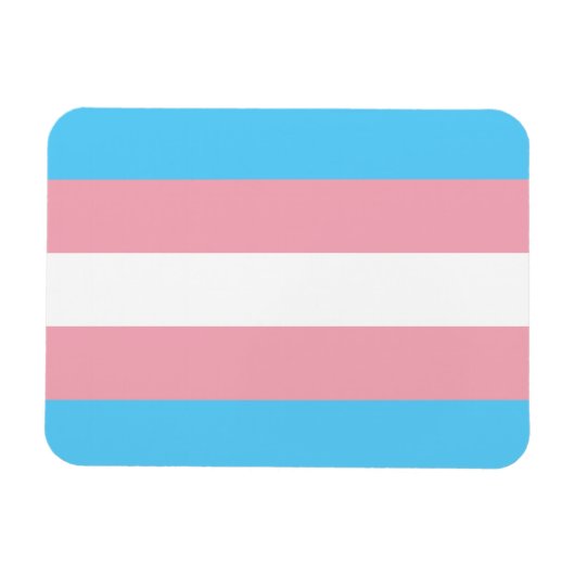 Transgender-Pride-Markierung Magnet (Horizontal)