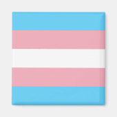 Transgender-Pride-Markierung Magnet (Vorne)