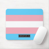 Transgender-Pride-Markierung Mousepad (Mit Mouse)